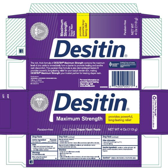 Johnson & Johnson Bath, Skin & Hair Expired 220 Qty 2 Desitin